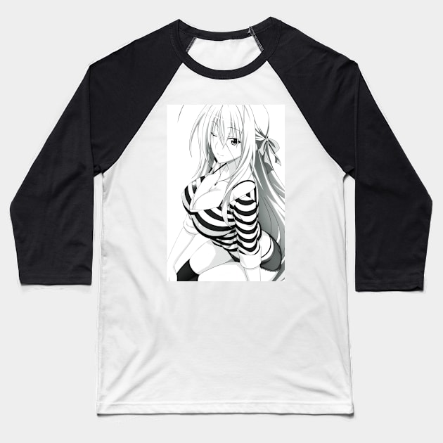 Highschool DxD - Rossweisse II Baseball T-Shirt by Danion